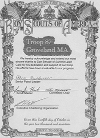 Boy Scout Award